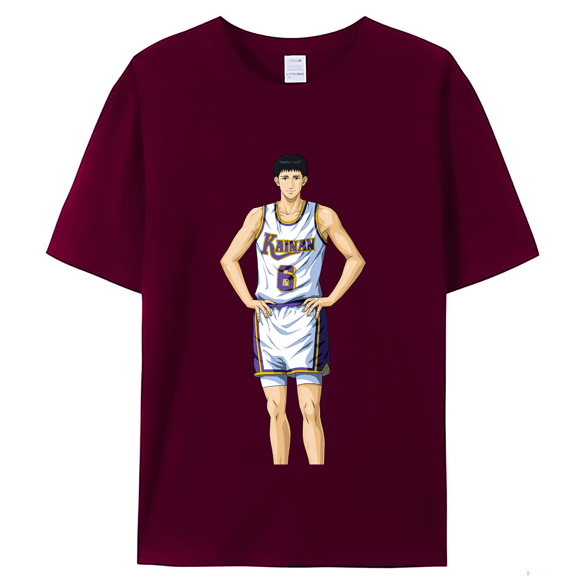 （画像用） SLAM DUNK／スラムダンク レディースカジュアルプリントTシャツ（綿100％）
